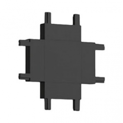 X-Connector for Ultra Slim Magnetic Track Rails 48V 93USXJ/BL
